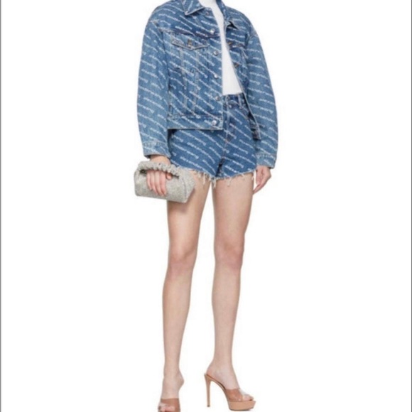 ALEXANDER WANG Blue denim Jacket Size M 
New 
MRSP $525 - Picture 11 of 11